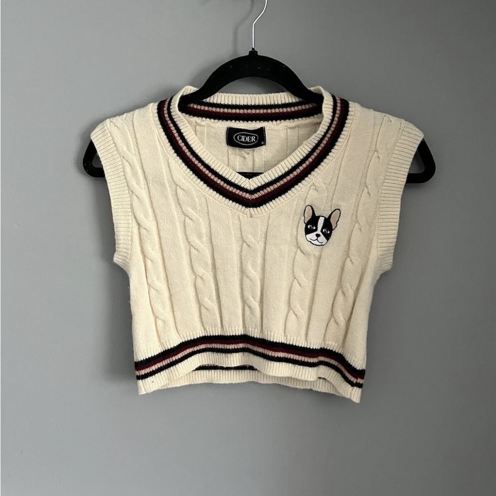 Cider Knitted Dog Sweater Vest